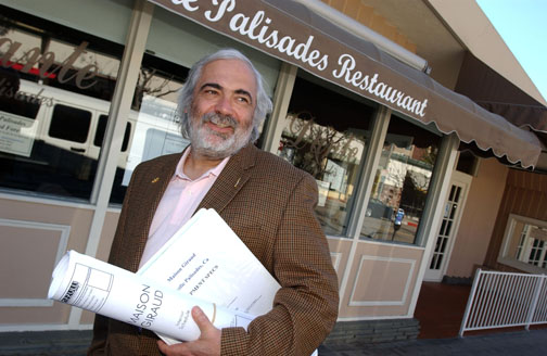 Taking over the former Dante Palisades location on Swarthmore Avenue, owner and chef Alain Giraud hopes to open his new restaurant, Maison Giraud, in May.